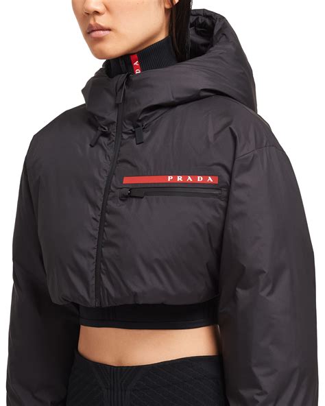 prada puffer on sale|prada puffer cropped.